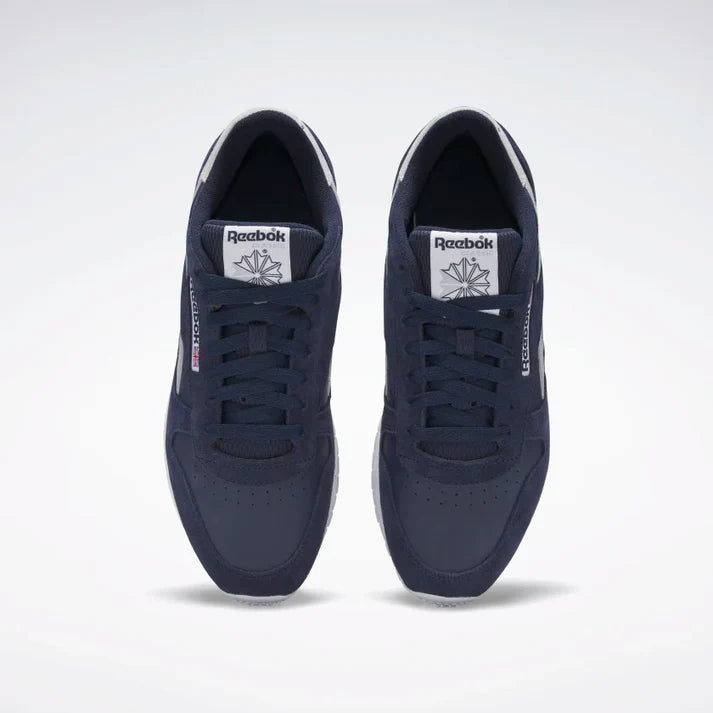 REEBOK CLASSIC LEATHER - NAVY/GREY