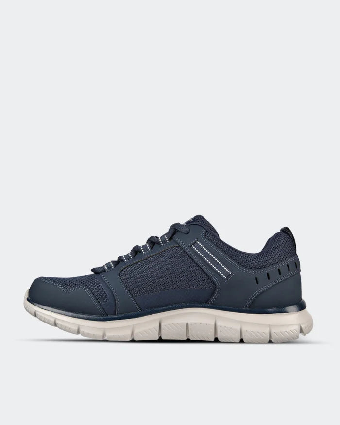 SKECHERS MENS TRACK KNOCKHILL - NAVY
