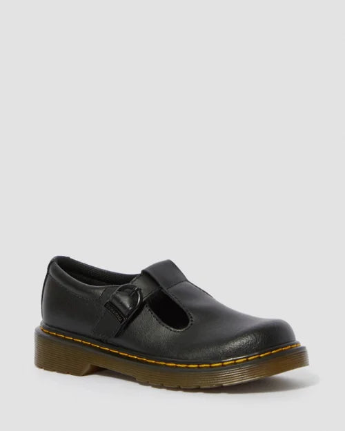 DR MARTENS KIDS POLLEY - BLACK