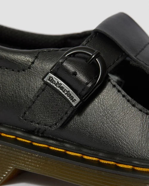 DR MARTENS KIDS POLLEY - BLACK