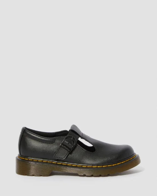 DR MARTENS KIDS POLLEY - BLACK
