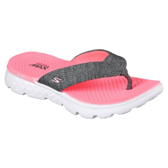 SKECHERS ON THE GO VIVACITY - CHARCOAL/HOT PINK