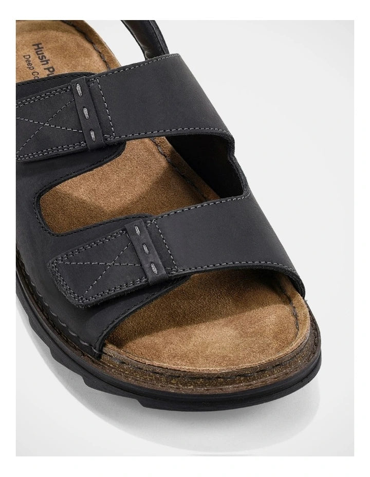 HUSH PUPPIES IZAR - BLACK WILD
