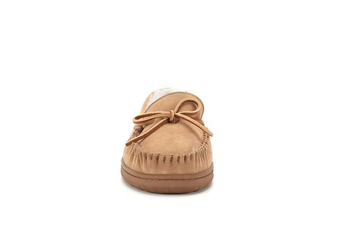 KIWI GEAR MENS TARANAKI SHEEPSKIN SLIPPER - CHESTNUT