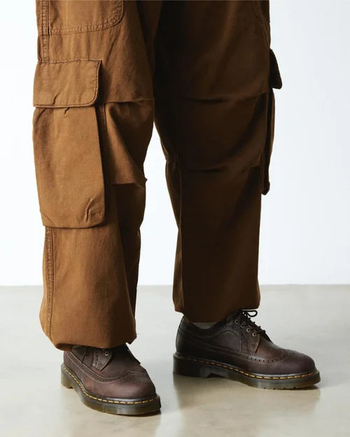 DR MARTENS 3989 CRAZY HORSE - DARK BROWN