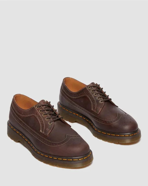 DR MARTENS 3989 CRAZY HORSE - DARK BROWN