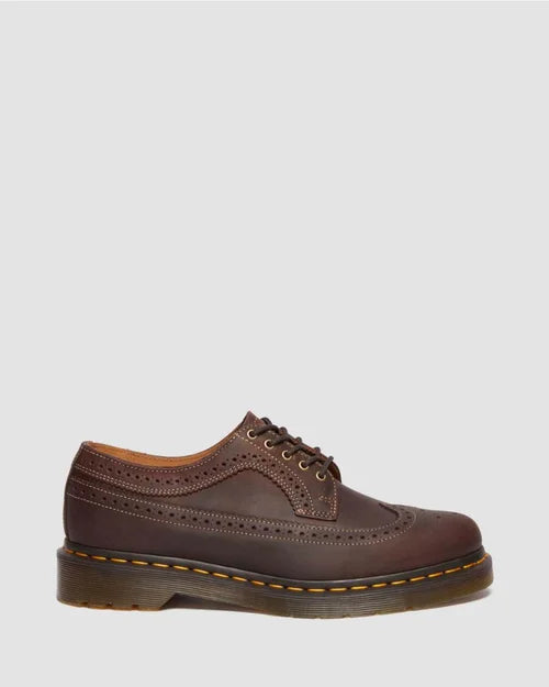DR MARTENS 3989 CRAZY HORSE - DARK BROWN