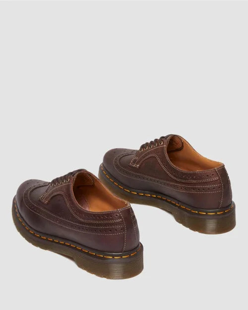 DR MARTENS 3989 CRAZY HORSE - DARK BROWN