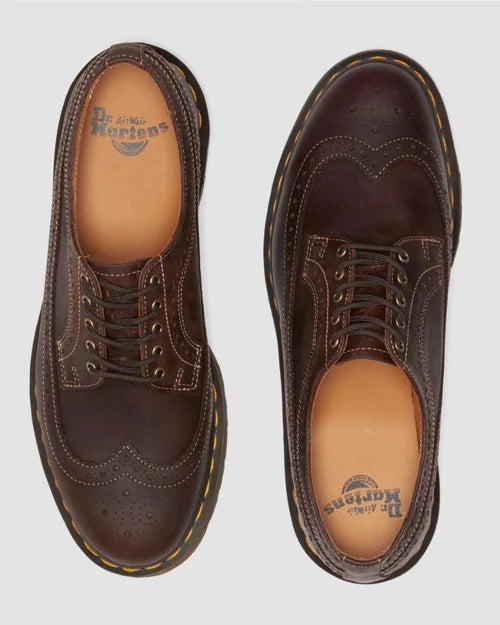 DR MARTENS 3989 CRAZY HORSE - DARK BROWN