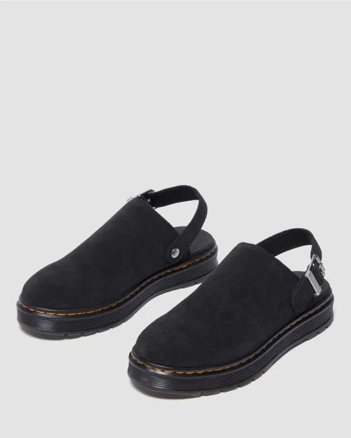 DR MARTENS BROOKLINE SUEDE - BLACK