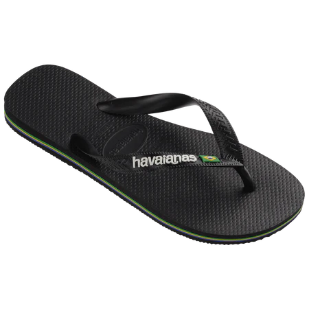 HAVAIANAS BRAZIL JANDAL - BLACK