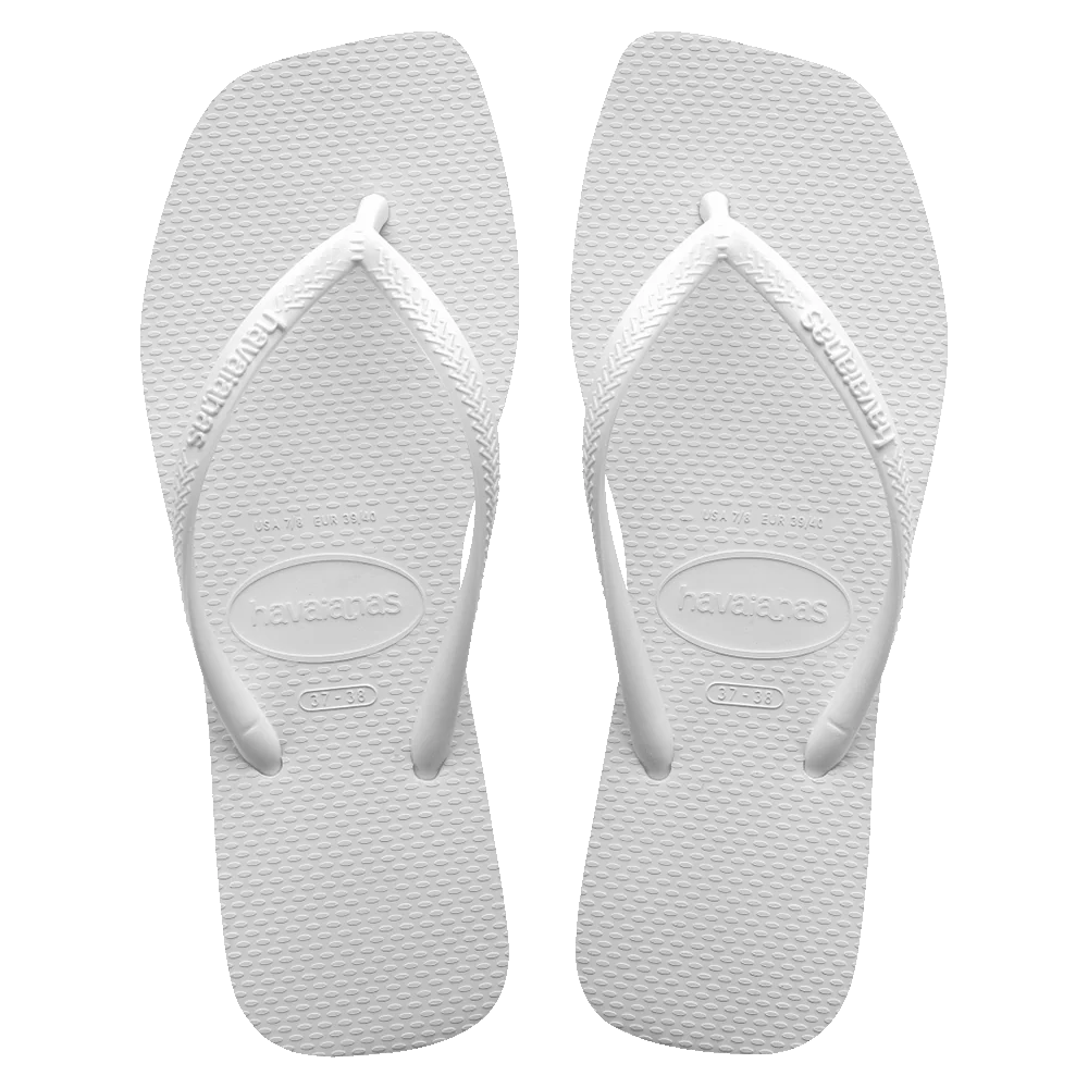 HAVAIANAS SLIM SQUARE - WHITE