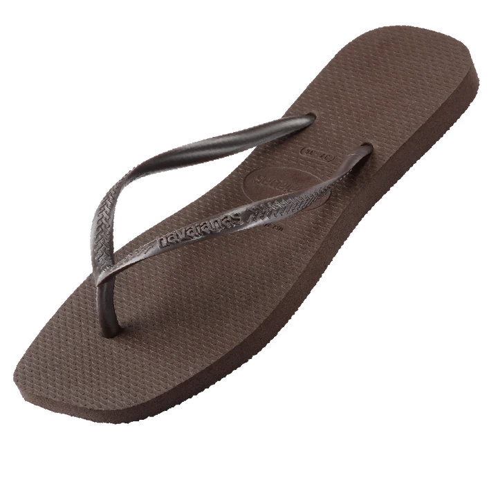 HAVAIANAS SLIM SQUARE - BROWN