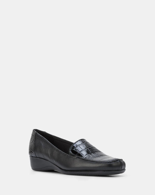 HUSH PUPPIES WOMENS MEADOW - BLACK