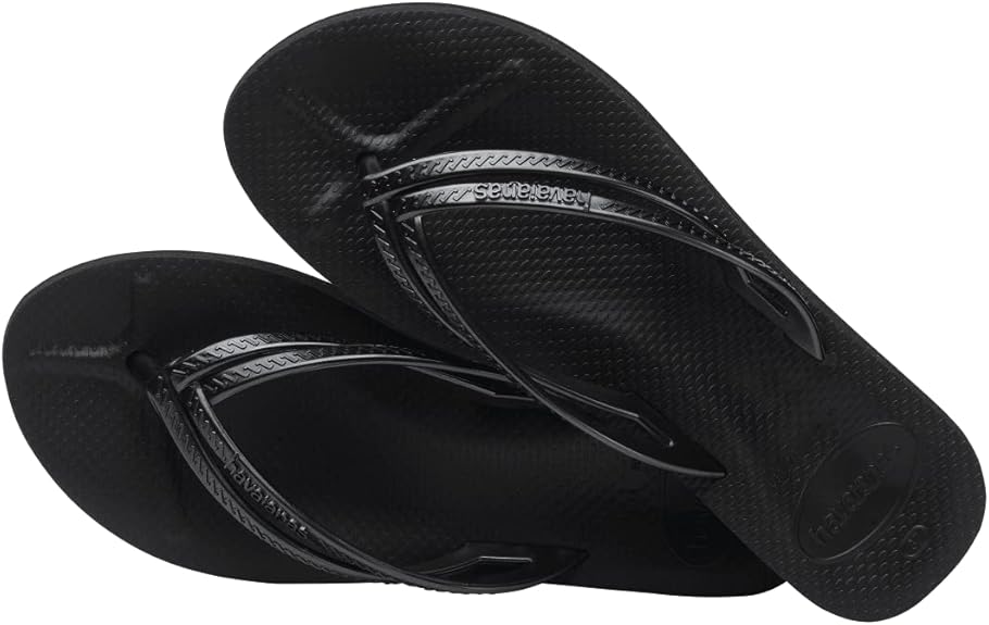 HAVIANAS WEDGE JANDAL - BLACK