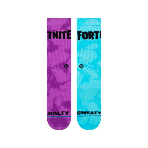 STANCE FORTNITE SOCKS - PURPLE/BLUE