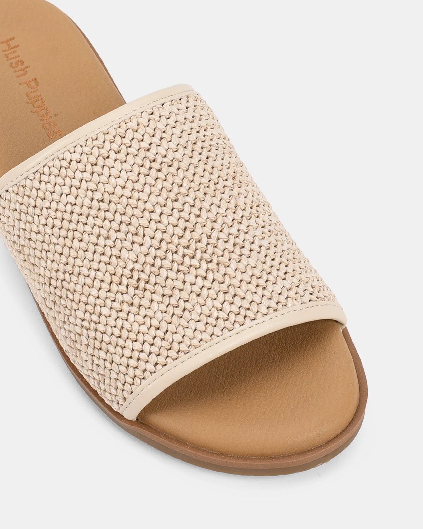 HUSH PUPPIES PARADISE WEAVE - BONE