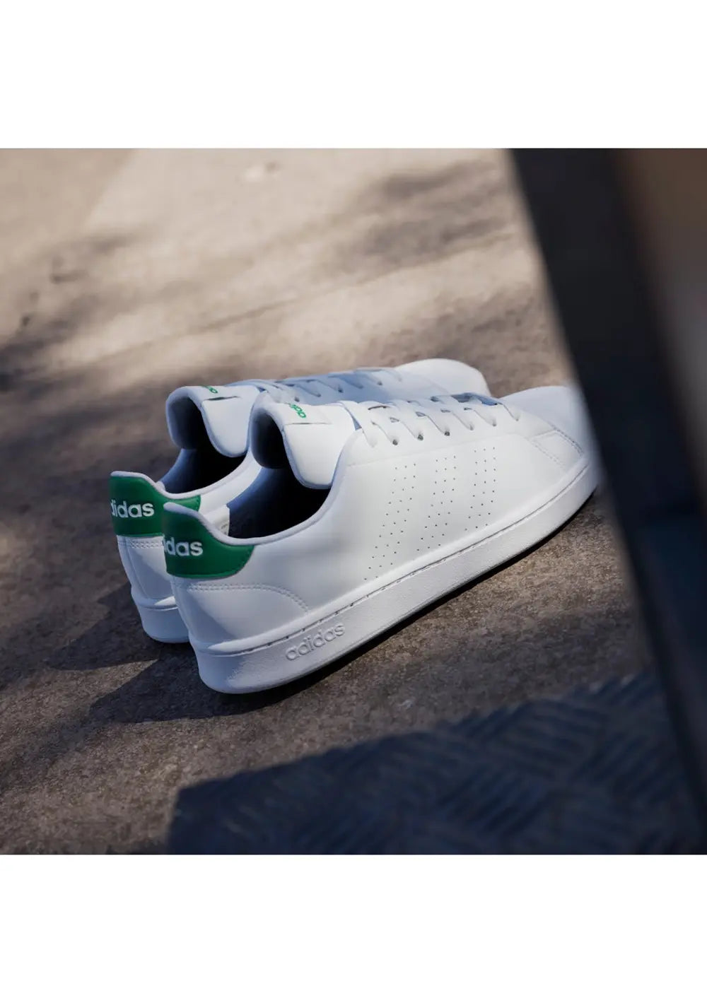 ADIDAS ADVANTAGE 2.0 - WHITE/GREEN