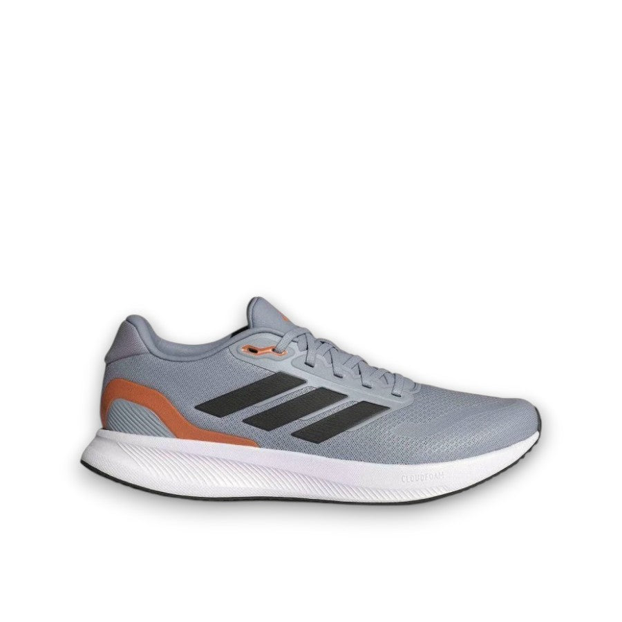 ADIDAS RUNFALCON 5 - Halo Silver / Core Black / Dusky Orange