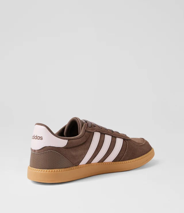 ADIDAS WOMENS BREAKNET SLEEK - Earth Strata / Clear Pink / Gum