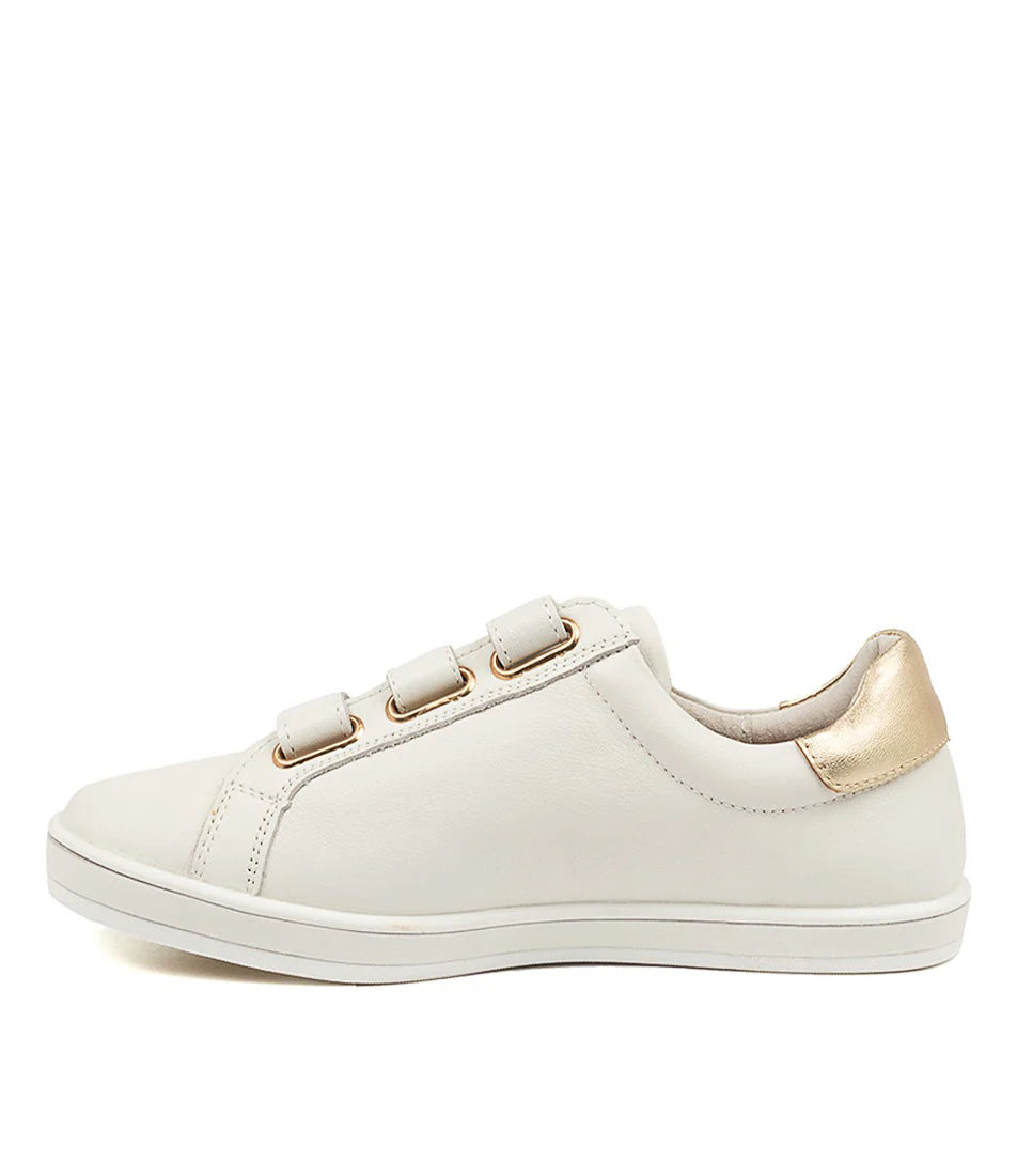 ALFIE & EVIE GEOFFREY - WHITE/GOLD