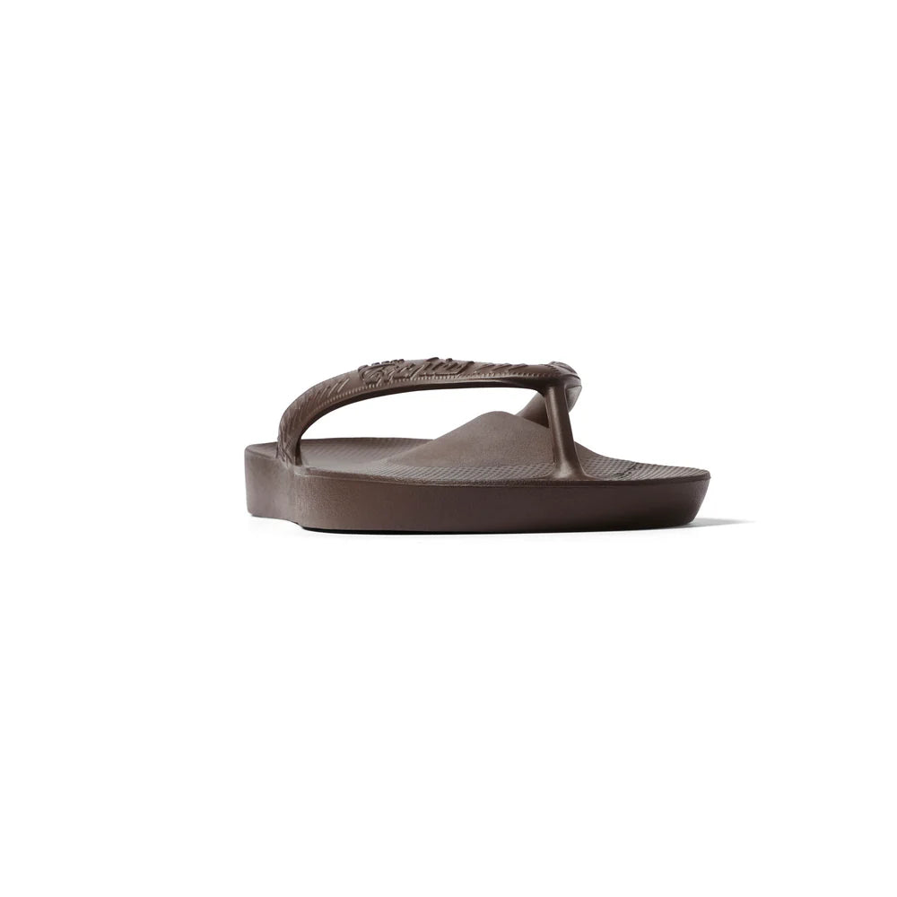 ARCHIES ARCH SUPPORT JANDALS - BROWN