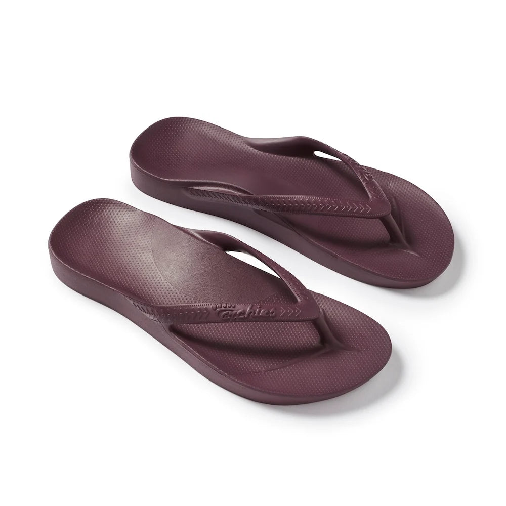 ARCHIES ARCH SUPPORT JANDALS - NIGHTSHADE