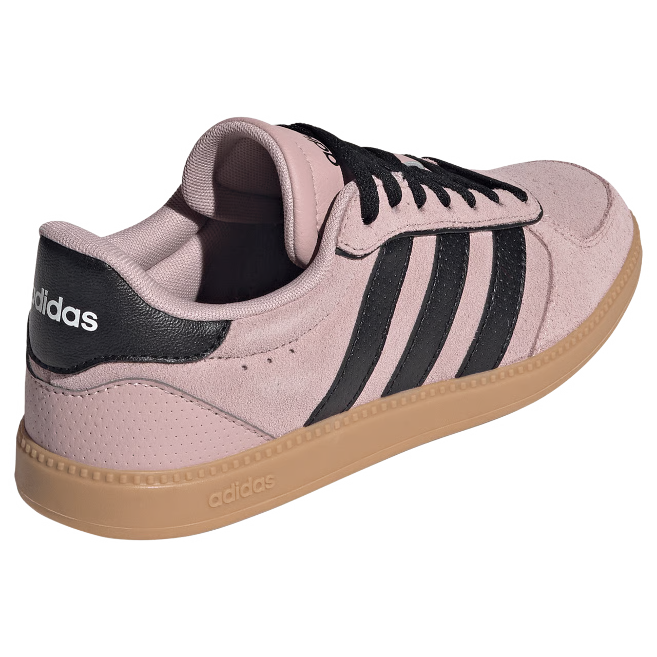 ADIDAS WOMENS BREAKNET SLEEK - Dual Lilac / Core Black / Gum