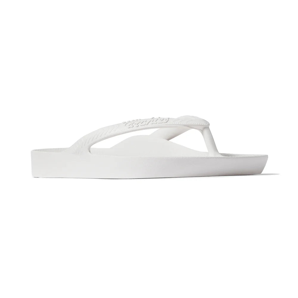 ARCHIES ARCH SUPPORT JANDALS - WHITE