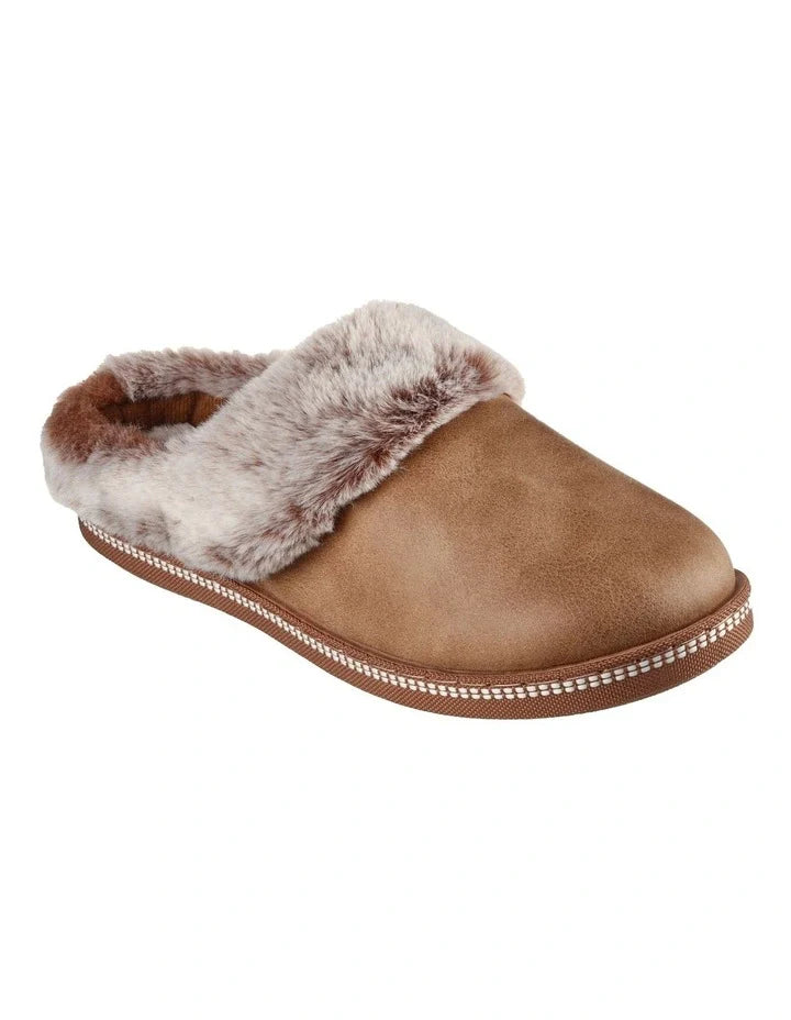 SKECHERS WOMENS CAMPFIRE LOVELY LIFE - CHESTNUT