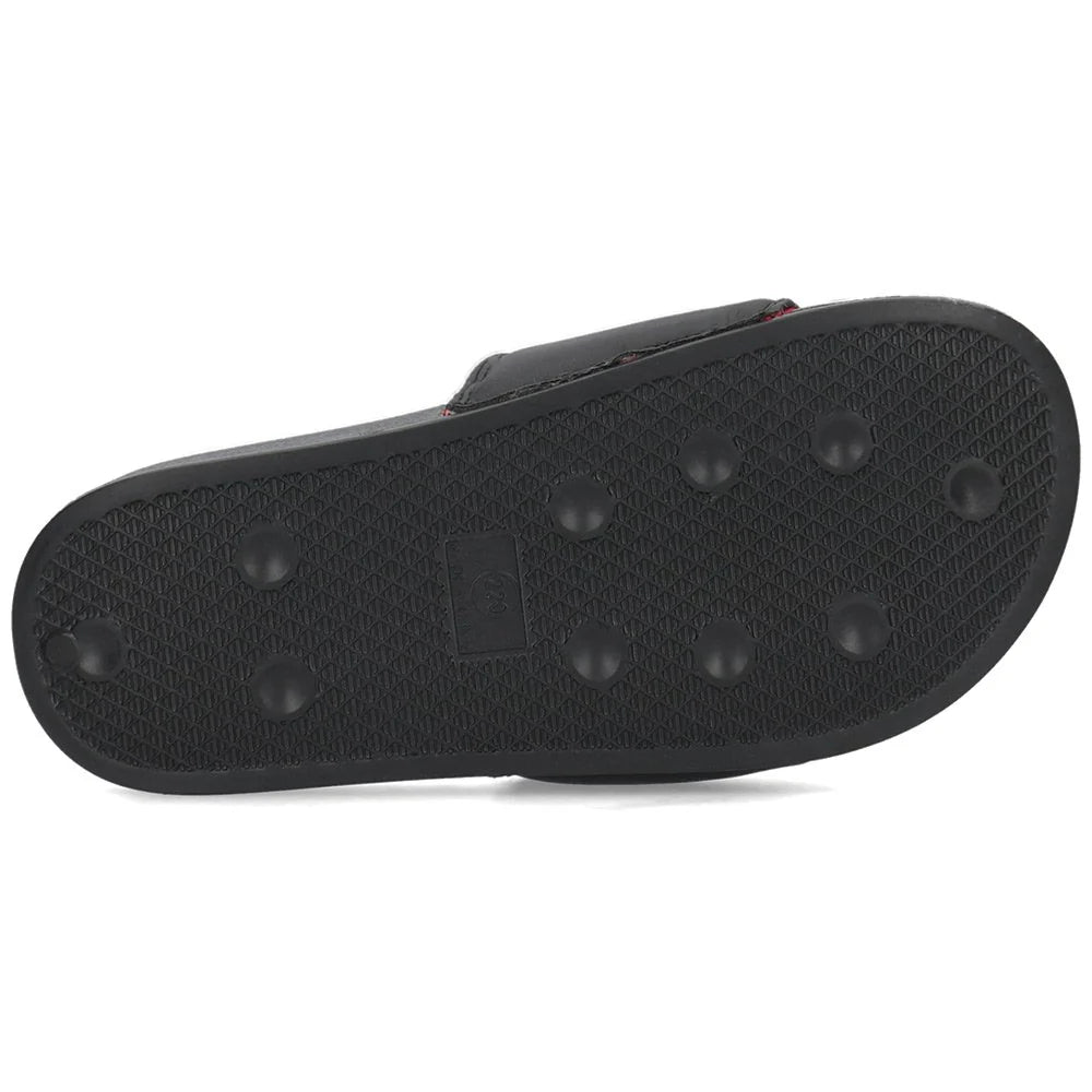 DC KIDS SLIDES - BLACK/RED