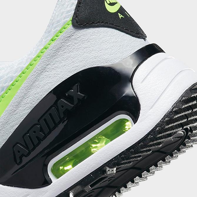 NIKE YOUTH AIR MAX SYSTM - WHITE/BLACK-VOLT-PURE PLATINUM