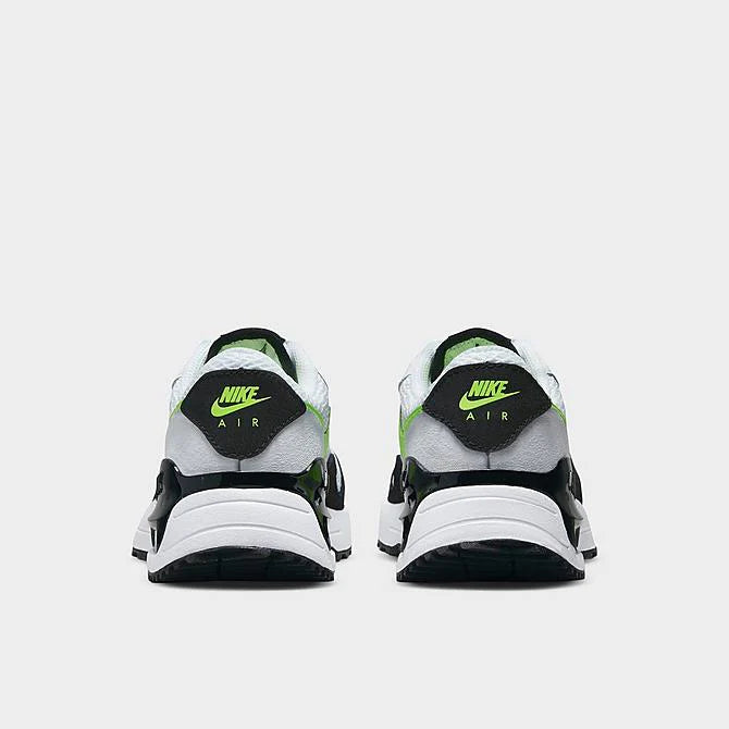 NIKE YOUTH AIR MAX SYSTM - WHITE/BLACK-VOLT-PURE PLATINUM