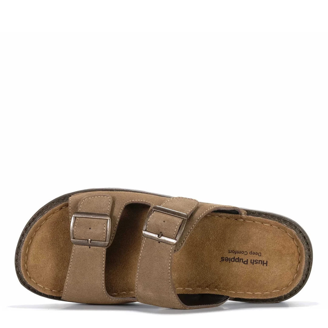 HUSH PUPPIES IRVIN - TAUPE SUEDE