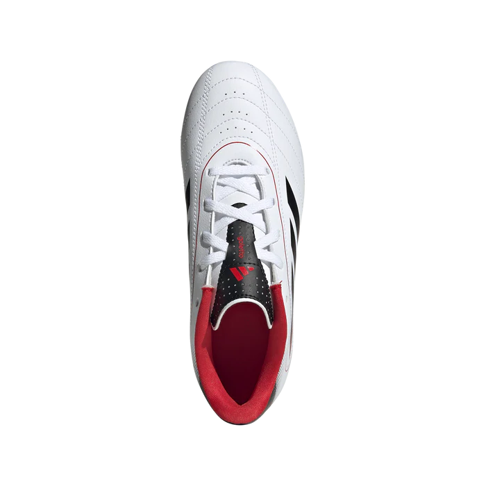ADIDAS GOLETTO IX FG/MG - Cloud White / Core Black / Better Scarlet