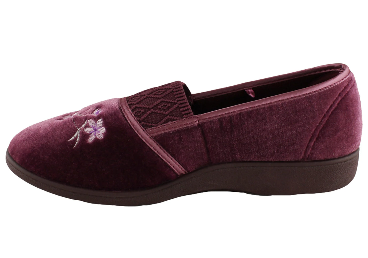 GROSBY WOMENS SASHA SLIPPERS - HEATHER