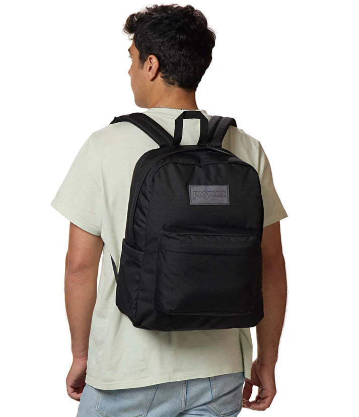 JANSPORT SUPERBREAK PLUS MONOCHROME - BLACK