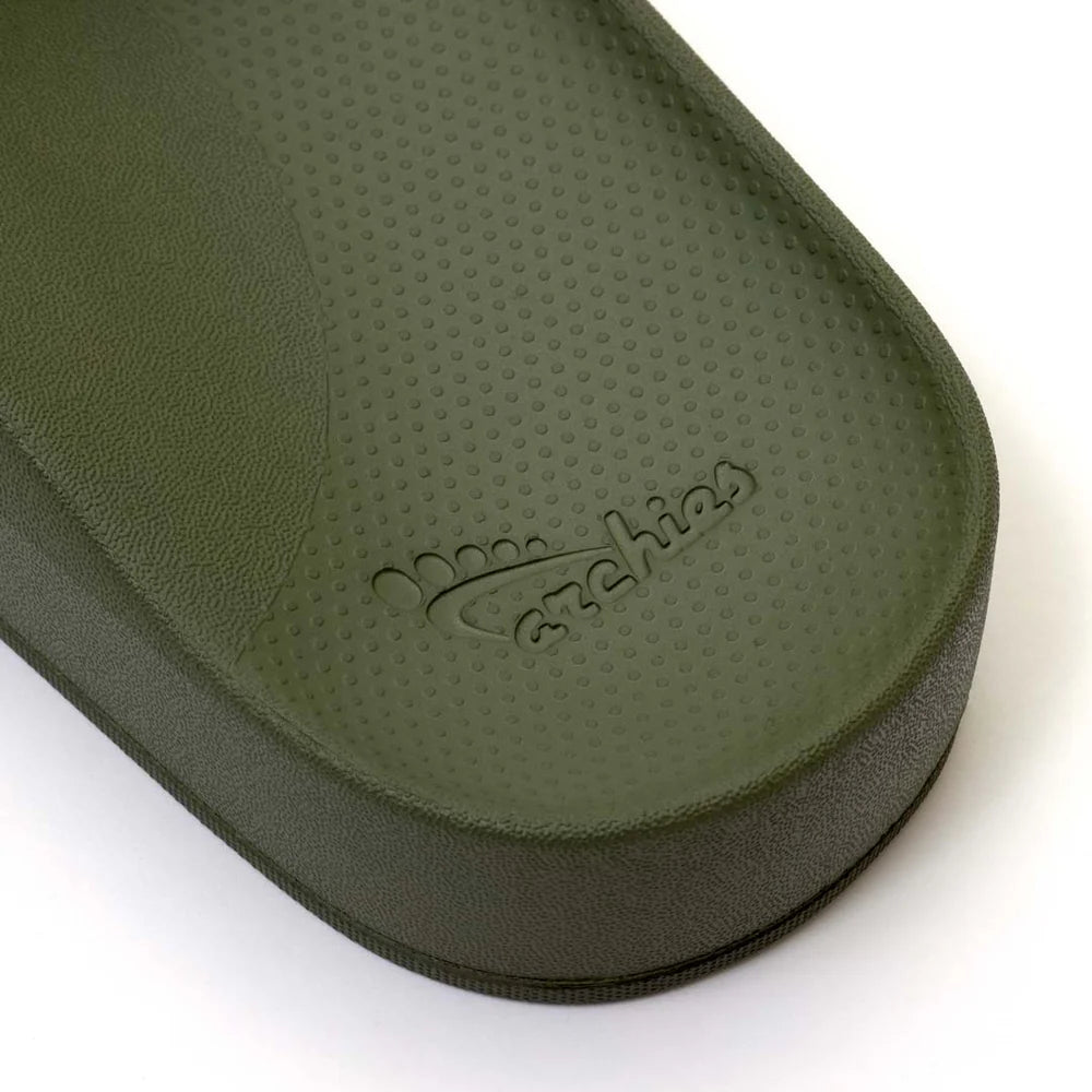 ARCHIES ARCH SUPPORT SLIDES - OLIVE