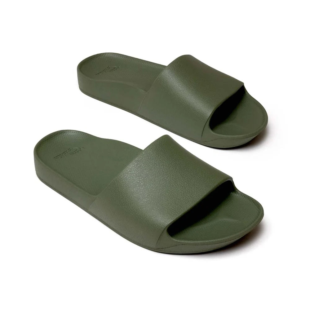 ARCHIES ARCH SUPPORT SLIDES - OLIVE