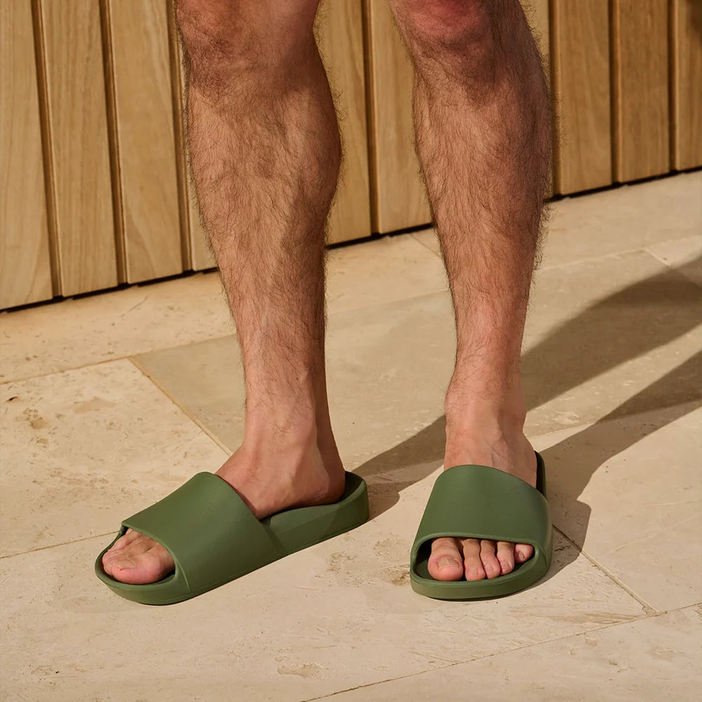 ARCHIES ARCH SUPPORT SLIDES - OLIVE