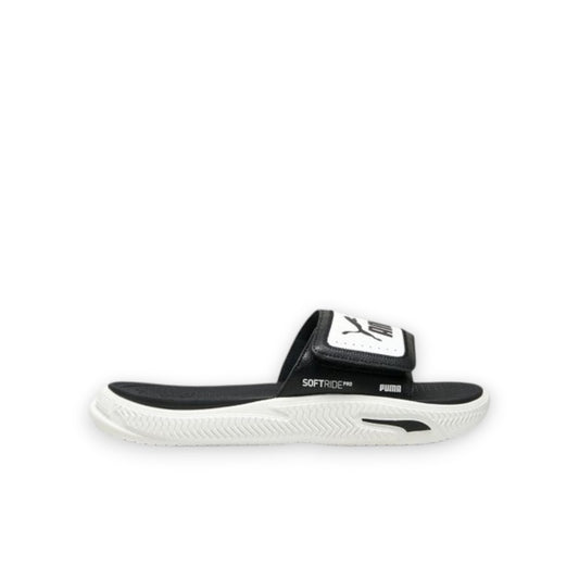 PUMA SOFTRIDEPRO SLIDE 24 V - BLACK/WHITE