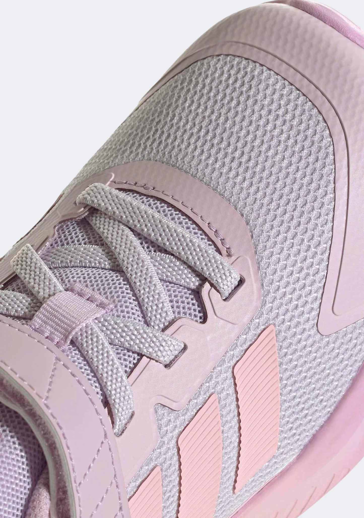 ADIDAS KIDS FORTARUN 4.0 ELASTIC LACE - Ice Lavender / Clear Pink / Bliss Lilac