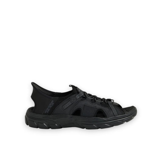SKECHERS REVOLTED SLIP IN MERRICK - BLACK