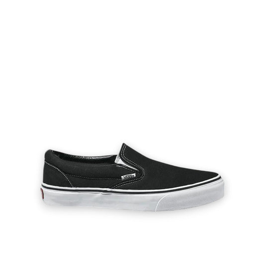 VANS YOUTH CLASSIC SLIP ON - BLACK/TRUE WHITE