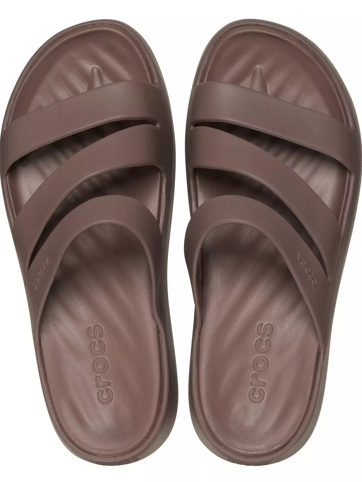CROCS GETAWAY STRAPPY - DARK COCOA