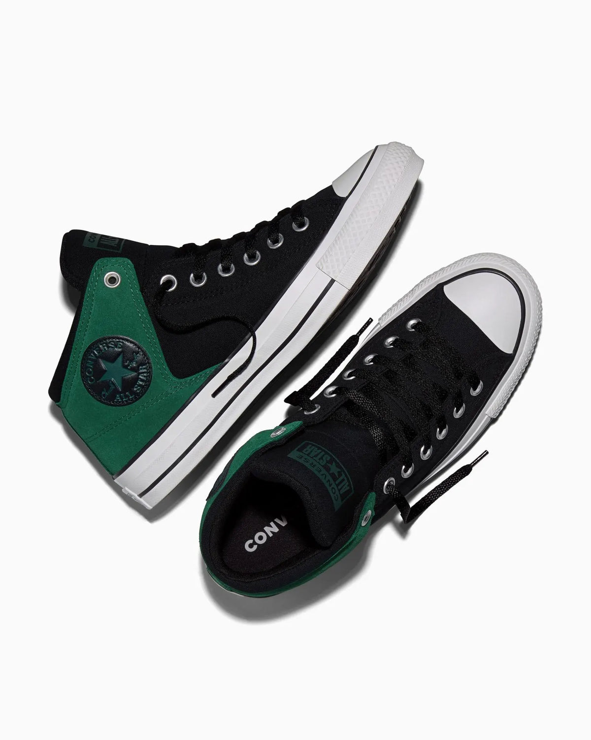 CONVERSE CHUCK TAYLOR ALL STAR HIGH STREET MID - BLACK/CREEPING FOREST/WHITE