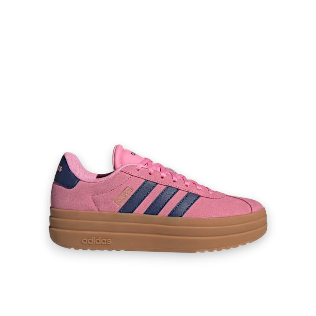 ADIDAS WOMENS VL COURT BOLD - Bliss Pink / Dark Blue / Gold Metallic