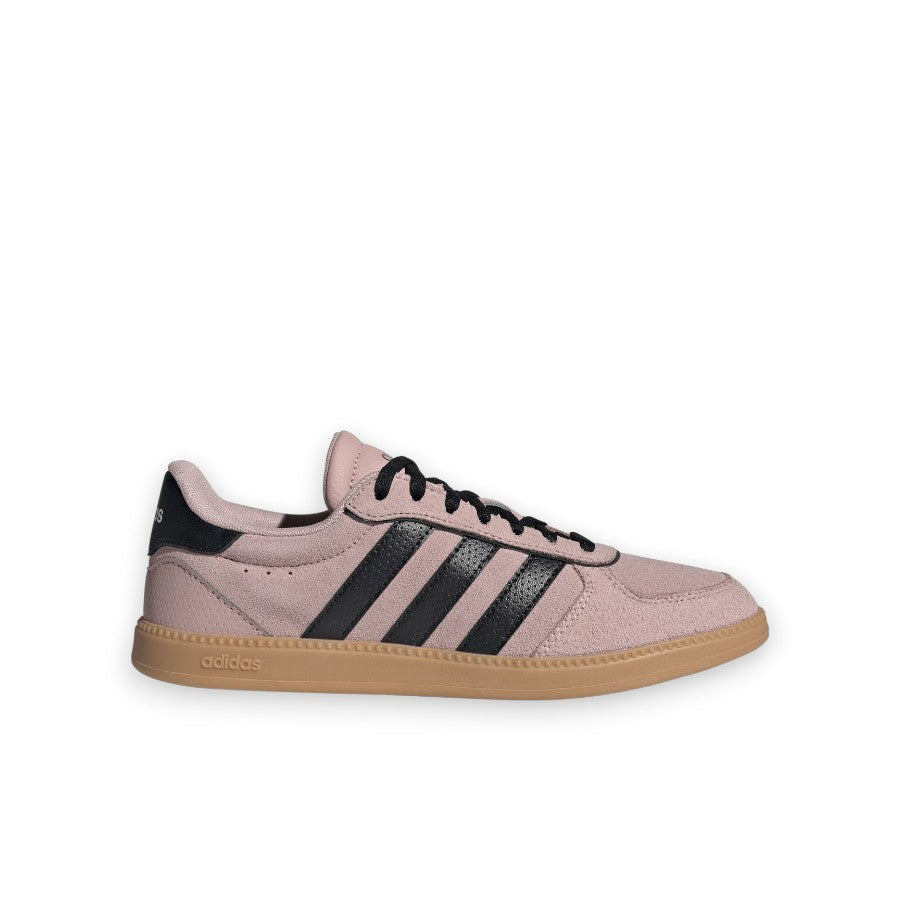 ADIDAS WOMENS BREAKNET SLEEK - Dual Lilac / Core Black / Gum