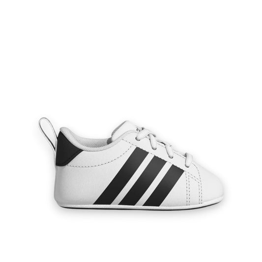 ADIDAS INFANT GRAND COURT CRIB - Cloud White / Black