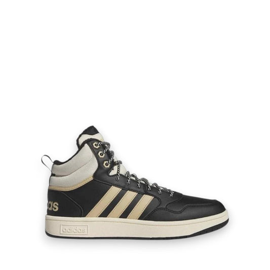 ADIDAS HOOPS 3.0 MID WTR - BLACK/BEIGE
